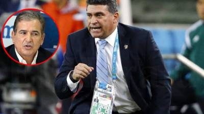 Luis Fernando Suárez cree en Jorge Luis Pinto y confía en que clasifique a Honduras al Mundial de Rusia 2018.