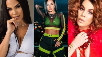 La mayor parte del tiempo estas divas lucen un maquillaje impecable tanto en el escenario como en sus redes sociales, pero de vez en cuando se dejan ver al natural. ¿Cómo lucen mejor, con o si maquillaje?