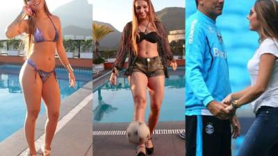 Carolina Portaluppi, es una bella chica que ha sido culpable de que el club de Brasil el Gremio dispute la final de la Copa en un campo neutral ya que le sancionaron su recinto deportivo por culpa de ella.