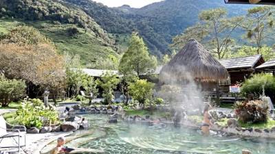 El mayor atractivo del valle de Papallacta son sus aguas termales.