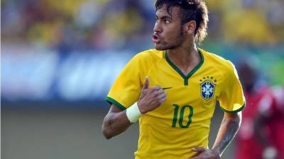 Neymar marcó un gol en el amistoso frente a Panamá.