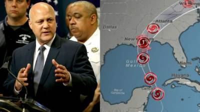 El alcalde de Nueva Orleáns, Mitch Landrieu dijo que los residentes deben evacuar para las 12 p.m. (1 p.m. ET) del sábado.// Foto AFP/ redes.