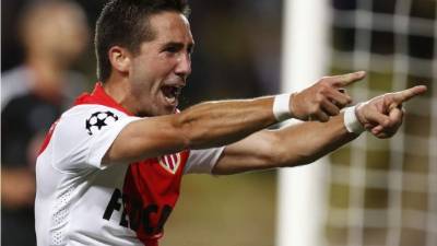 Joao Moutinho le dio el triunfo al Mónaco ante el Bayer Leverkusen.