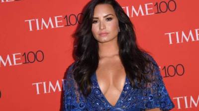 La cantante y actriz Demi Lovato. Foto: AFP/Archivo