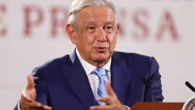Andrés Manuel López Obrador, presidente de México. Fotografía: EFE