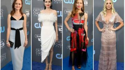 Las estrellas comienzan a desfilar en la 23 edición de los premios que celebran lo mejor del cine y la televisión internacional.