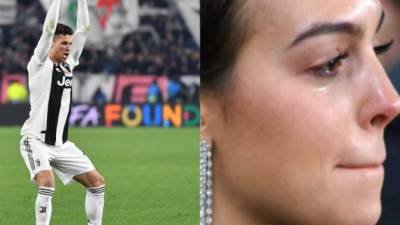 Cristiano Ronaldo fue el héroe de la Juventus al anotar un hat-trick en la victoria de 3-0 ante Atlético. CR7 de esta manera metió al club italiano a cuartos de final de la Champions League. El crack luso realizó un polémico festejo y su chica no contuvo las lágrimas tras su actuación.