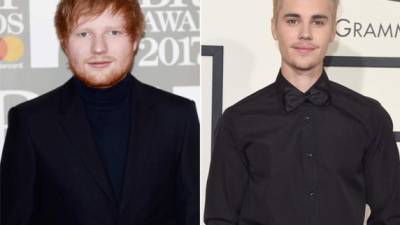 Ed Sheeran y Justin Bieber han sido buenos amigos.