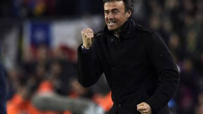 Luis Enrique destacó el comportamiento de la afición del Camp Nou.