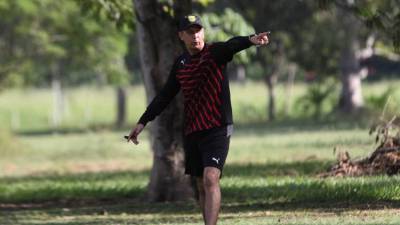 El técnico colombiano, Miguel Falero.