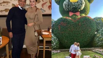 Debido a las fiestas de Navidad y Año Nuevo, el defensor hondureño Emilio Izaguirre aprovecha de unas merecidas vacaciones y disfruta a lo grande al lado de su bella esposa Virginia Varela. FOTOS INSTAGRAM.