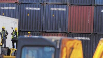 Son ocho los contenedores sospechosos de traer químicos para elaborar droga. Foto: archivo.