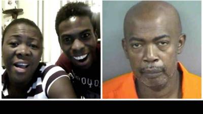 Imagen de la esposa e hijo de José Suazo quien murió de forma natural en una cárcel de Estados Unidos.