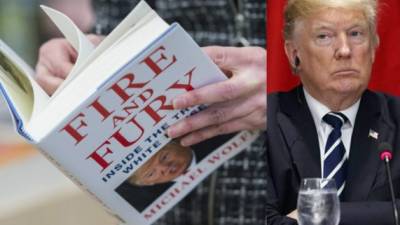 Reproducimos fragmentos del controvertido libro 'Fire and Fury: Inside the Trump White House', sobre el caótico primer año del presidente estadounidense Donald Trump en la Casa Blanca.Sin ofrecer detalles específicos, la portavoz de la Casa Blanca, Sarah Sanders, afirmó que el volumen estaba lleno de 'falsedades'.ADVERTENCIA: Las siguientes citas contiene lenguaje soez.