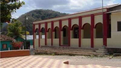 Palacio municipal de Chinda, Santa Bárbara, zona occidente de Honduras.