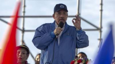 Daniel Ortega, presidente de Nicaragua. EFE.