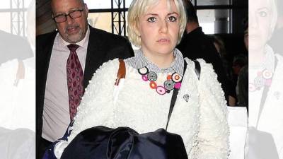 La actriz Lena Dunham.