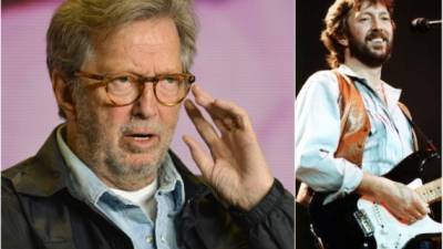 El británico Eric Clapton es un reconocido guitarrista y cantante, autor de éxitos como 'Layla' y 'Wonderful Tonight'.// Foto EFE/ redes