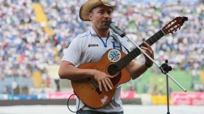 El cantante hondureño, Polache. Foto de Archivo
