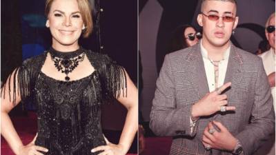 Olga Tañon y Bad Bunny fueron parte del talento que se presentó durante la ceremonia.// Fotos Univision.