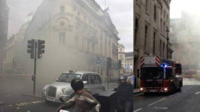 En el lugar hay al menos cuatro camiones de bomberos atendiendo el incendio.// Fotos redes