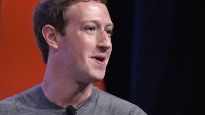 El fundador de Facebook, Mark Zuckerberg.