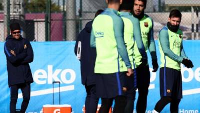 Los blaugaranas han vuelto a los entrenamientos.
