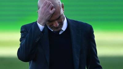 El entrenador del Real Madrid se mostró muy disgustado con el tema de las lesiones. Foto AFP.