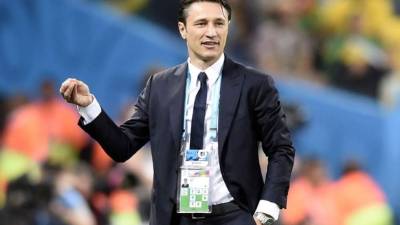 Niko Kovac reaccinó molesto por el arbitraje ante Brasil.