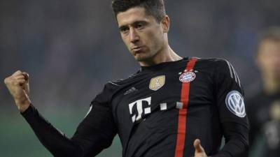 Lewandowski tiene contrato hasta el 2019 con el Bayern Múnich.