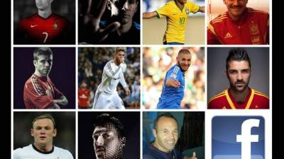 Cristiano Ronaldo, Messi y Neymar lideran el 'once' de Facebook