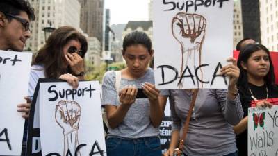 Los “dreamers” se han hecho sentir en la calle.