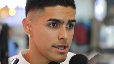 Luis Palma atendió a los medios de comunicación.