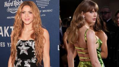 La colombiana Shakira y la estadounidense Taylor Swift son dos de las artistas más exitosas del momento.