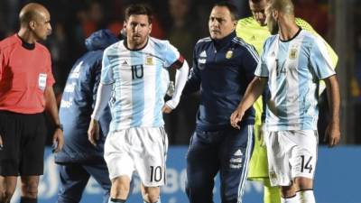 Messi podría perderse la Copa América Centenario. AFP / EITAN ABRAMOVICH