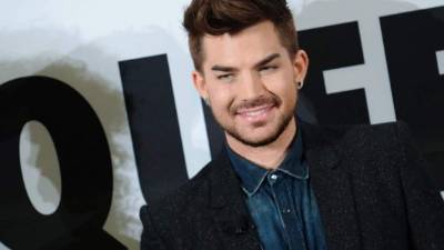 El cantante Adam Lambert.