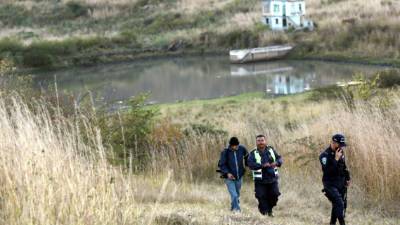 En el sector conocido como La Laguna, Amarateca fueron hallados los cuerpos.
