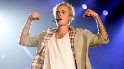 El cantante canadiense Justin Bieber mostró su ternura.