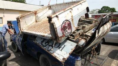 Las piezas decomisadas fueron remitidas a las instalaciones de la DNIC.