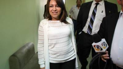 La diputada Marlene Alvarenga.