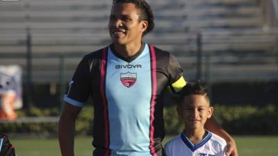 'Rambo' le pidió a los catrachos seguir apoyando en la Bicolor. Foto Deporte Total Usa/ Andrea Yanez.