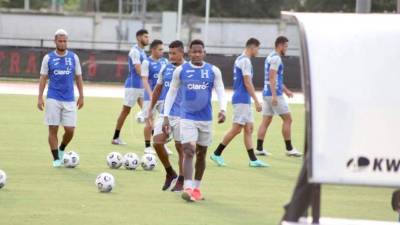 Romell Quioto es duda para el choque donde Honduras se enfrentará a Catar. Foto Karla López.