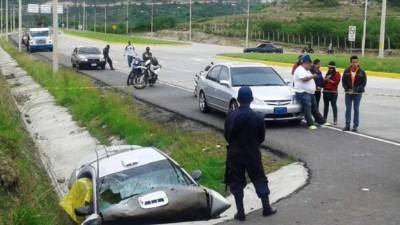 Se desconoce las causas que provocaron el descontrol del vehículo.