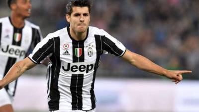 Morata demostró en la presente campaña ser un goleador con la Juve. Foto EFE.