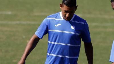 Bryan Acosta en la práctica de este martes en Brasilia. Foto Juan Salgado/Enviado Especial