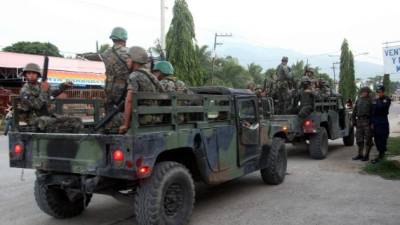 Más de mil militares dan seguridad en los puntos conflictivos de la zona norte.