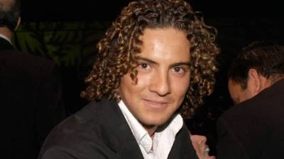El cantante español David Bisbal.