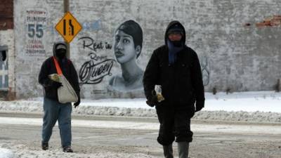 Varios Estados decretaron el estado de emergencia por el vórtice polar que dejará temperaturas de -40 grados centígrados en EEUU./AFP.