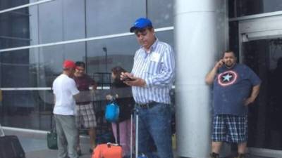 Ponce Morazán estaba en República Dominicana y llegó hoy a Tegucigalpa.