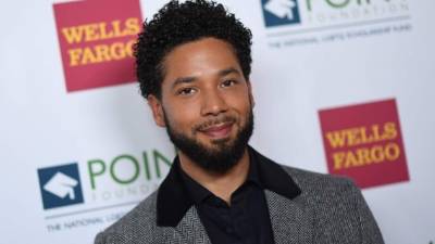 El actor de televisión Jussie Smollett. AFP